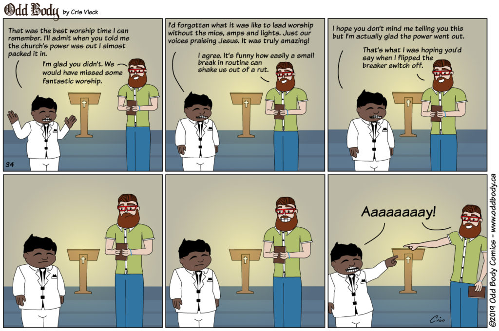 Christian comic strip